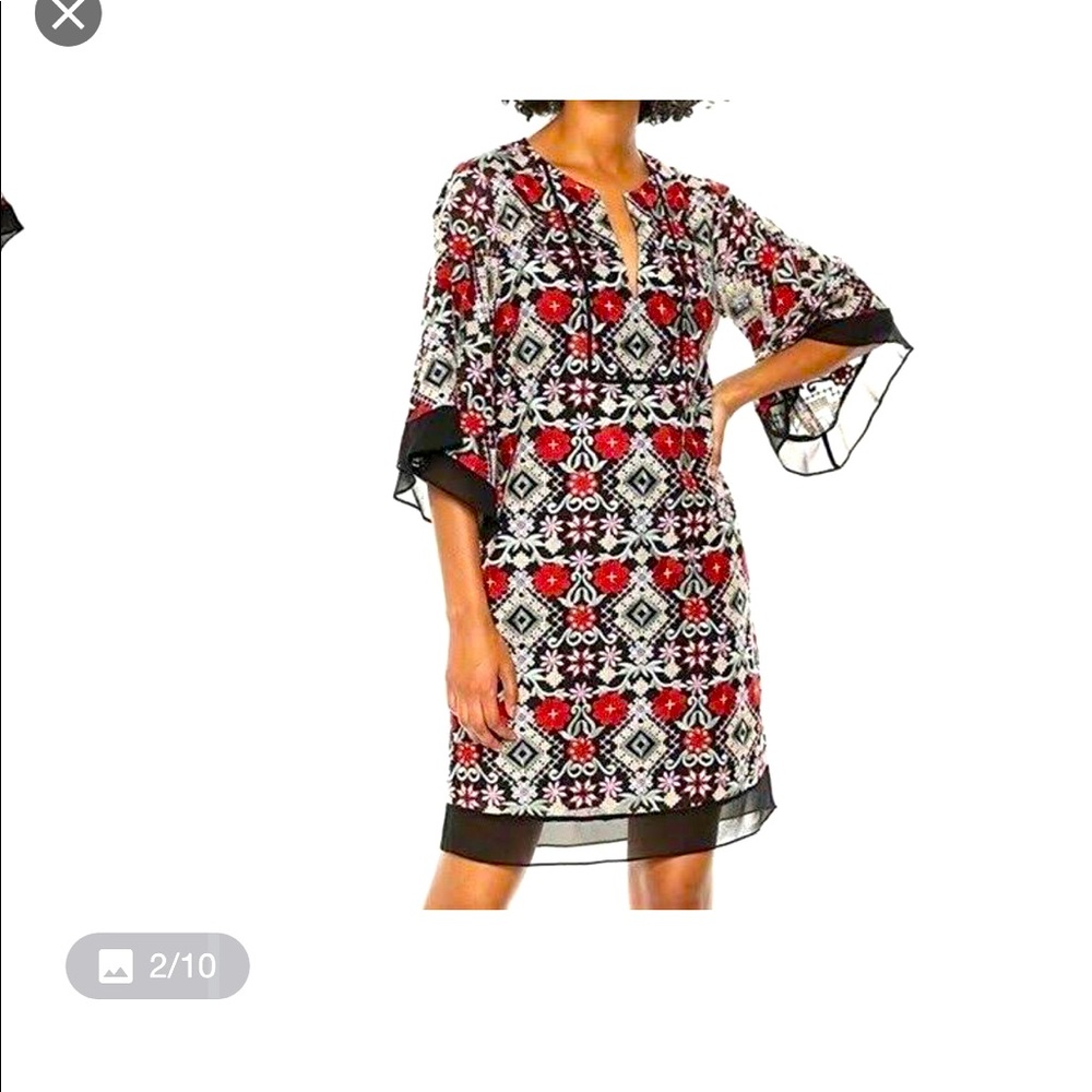 BCBG TATI embroidered dress size XXS